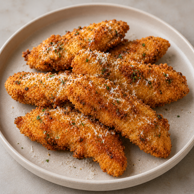Parmesan Chicken Strips 150g