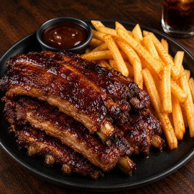 BBQ Pork Rib Stack 800g